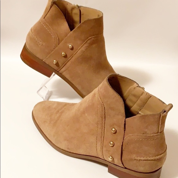 FRANCO SARTO Ruby Post Button Ankle Boot 10 - Picture 7 of 8